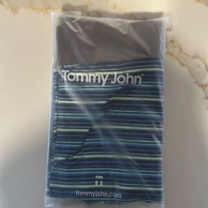 Tommy John Second Skin boxer briefs. Size large with 6” inseam. Estate blue.